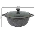 LOTUS HOME COLLECTION COOKING POT 28 CM GREY | LHC-CER28 - Image 7