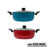 LOTUS ALUMINIUM NON STICK CASSEROLE POT 26CM | LHC-CL3026-4