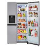 LG 27 CU.FT SIDE BY SIDE REFRIGERATOR WITH SMOOTH TOUCH ICE DISPENSER | LRSXS2706V - Image 5