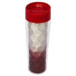 PLASTIC TRAVEL CAR MUG | MUG0510-RED