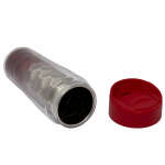 PLASTIC TRAVEL CAR MUG | MUG0510-RED - Image 2