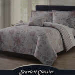 SCARLETT CLASSICS 4PCS QUEEN COMFORTER SET | NV-1172 - Image 5