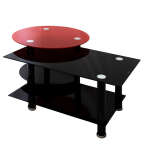 CENTER TABLE BLACK/RED | PRIMO-C521160 - Image 3
