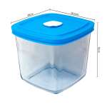 GLASS STORAGE POT