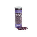 SATIN SMOOTH PEBBLE WAX AMETHYST CRYSTAL | SSACPHW015 - Image 4