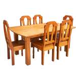 ALABAMA DINING SET MASSIVE YELLOW KABES | ALABAMA7AM