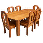 ALABAMA DINING SET MASSIVE YELLOW KABES | ALABAMA7AM - Image 3