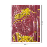 BUDDHA PANEL RED 40CM X 30 CM | BALINJ170721 - Image 2