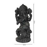 GANESHA STATUE GREY | BALISB080721 - Image 4