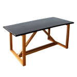 BLACK&YELLOW DINING TABLE