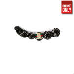 GUCCI PONYTAIL HAIR CLIP BLACK | GUC-PORS