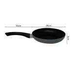 LOTUS MARBLE COLLECTION ALUMINIUM NON STICK TYPE C PAN 20 CM | LHC-MR20-1 - Image 6