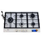 MIDEA ELECTRIC GASS COOKTOP 36"STAINLESS STEEL | MTGB36TL2AFS-CA