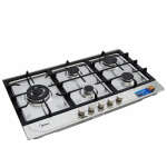 MIDEA ELECTRIC GASS COOKTOP 36"STAINLESS STEEL | MTGB36TL2AFS-CA - Image 2