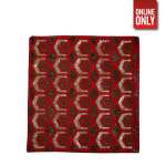 HANDMADE INDIAN RED WHITH GOLD PILLOW CASE | PC-RGO - Image 6