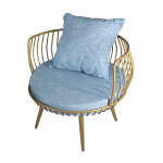 light blue outdoor sofa set