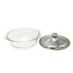 ARCUISINE GLASS HEAT RESISTANT CHAFING DISH | 606257 - Image 3