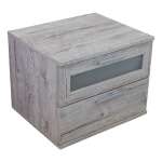 JACK BEDSIDE TABLE WITH 2 DRAWERS | 616-001 - Image 3
