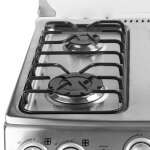 ABBA STAINLESS STEEL PLATINUM GAS RANGE WITH 4 BURNERS | AB201-6 PL - Image 6