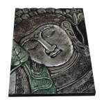 BUDDHA PANEL GREY 40CM X 30 CM | BALINJ230721 - Image 5