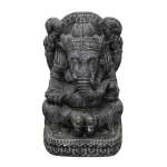 GANESHA SITTING STATUE 45CM | BALISB090422 - Image 3