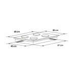 ABBA BUILT-IN 4 BURNERS STAINLESS STEEL COOKTOP | CG 4PL EE - Image 7