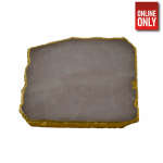 SQUARE LIGHT PINK MARBLE GOLD COASTER | COAST-SQLPNKMG