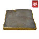 SQUARE MARBLE WHITE GOLD COASTER | COAST-SQWHMG - Image 2