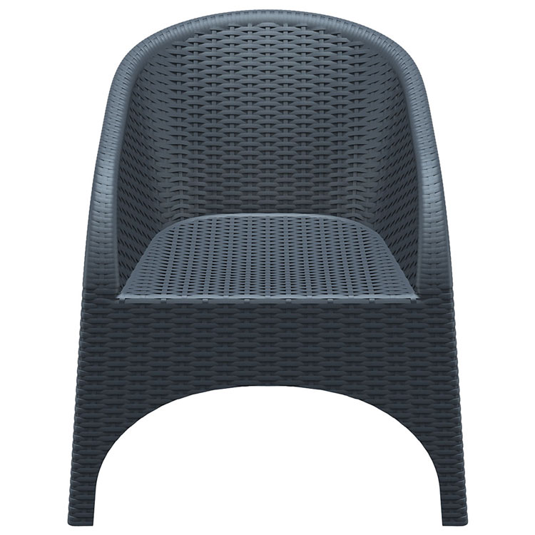 Aruba Dark Grey Armchair