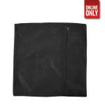 HANDMADE INDIAN BLACK PILLOW CASE | PC-BLCKWHFLOW - Image 3