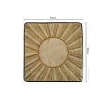 HANDMADE INDIAN CRÈME GOLD PILLOW CASE | PC-CRGO - Image 4