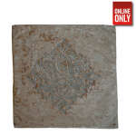 HANDMADE INDIAN CRÈME PILLOW CASE | PC-CRSILS - Image 5