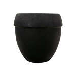 PLANT OVAL POTTERY GRAY | POTGLAZUUR11-20 - Image 5