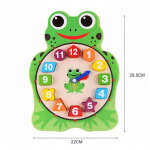 WOODEN TOY CLOCK