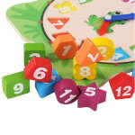 WOODEN TOY CLOCK