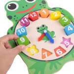 WOODEN TOY CLOCK