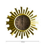 DECOR WALL CLOCK WITH MIRRORS GOLD | PRIMO-C521165 - Image 10