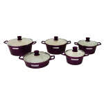 QUEEN TIME 5 PCS COOKWARE SET | QT-OM-001