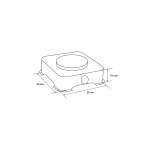 ABBA 1 BURNER ELECTRIC TABLE STOVE | SE 101-1 - Image 5