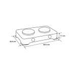 2 BURNER TABLE TOP STOVE