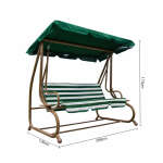 3 SEAT OUTDOOR SWING | WF-HC-998D - Image 4