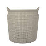 ROUND PLASTIC STORAGE BASKET  | 39774