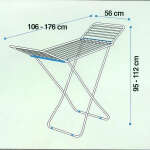 METALTEX DRYING RACK WITH WINGS 18 M | 407502 - Image 4