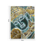 BUDDHA PANEL BLUE 40CM x 30 CM | BALINJ200721 - Image 6