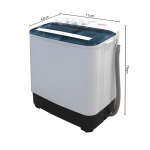 SHARP TWIN TUB WASHING MACHINE 8 KG | MN-8KGT - Image 6