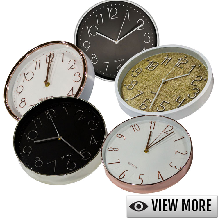 WALL-CLOCK-VARIETY3 QUARTZ WALL CLOCK