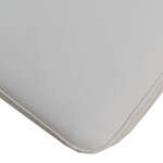 BURGOS SOFA 3 SEATER + LOUNGER FAUX LEATHER WHITE | 0074214+15 - Image 5