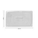 POLYCARBONATE CHAFING LID 27 x 16 CM | 150010091 - Image 4