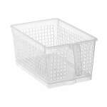 PLASTIC STORAGE BASKET