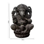 GHANESHA STATUE SITTING 60CM | BALISB080422 - Image 4